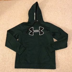 Men’s Under Armor Green Hoodie Size M